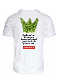 t-shirt keukenafval